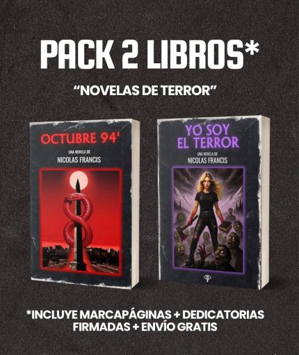 OFERTA: PACK X 2 LIBROS — Novelas de Terror